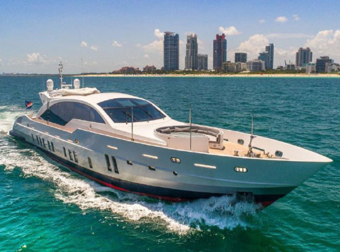 Tecnomar Yacht Charter Miami Beach Theodoli Marine Group