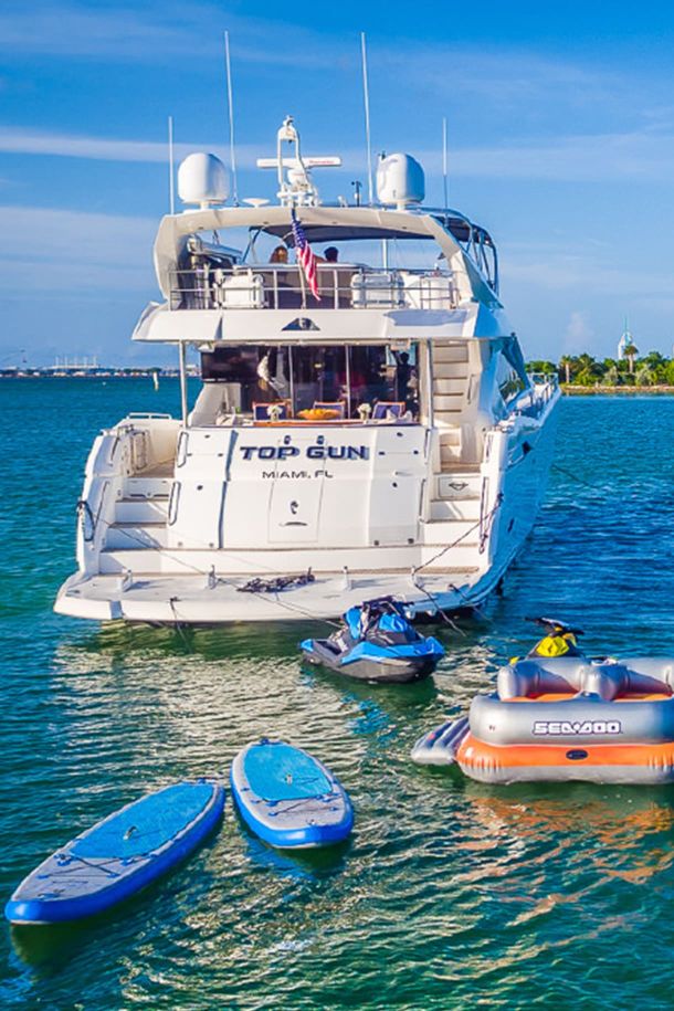 yacht in miami beach